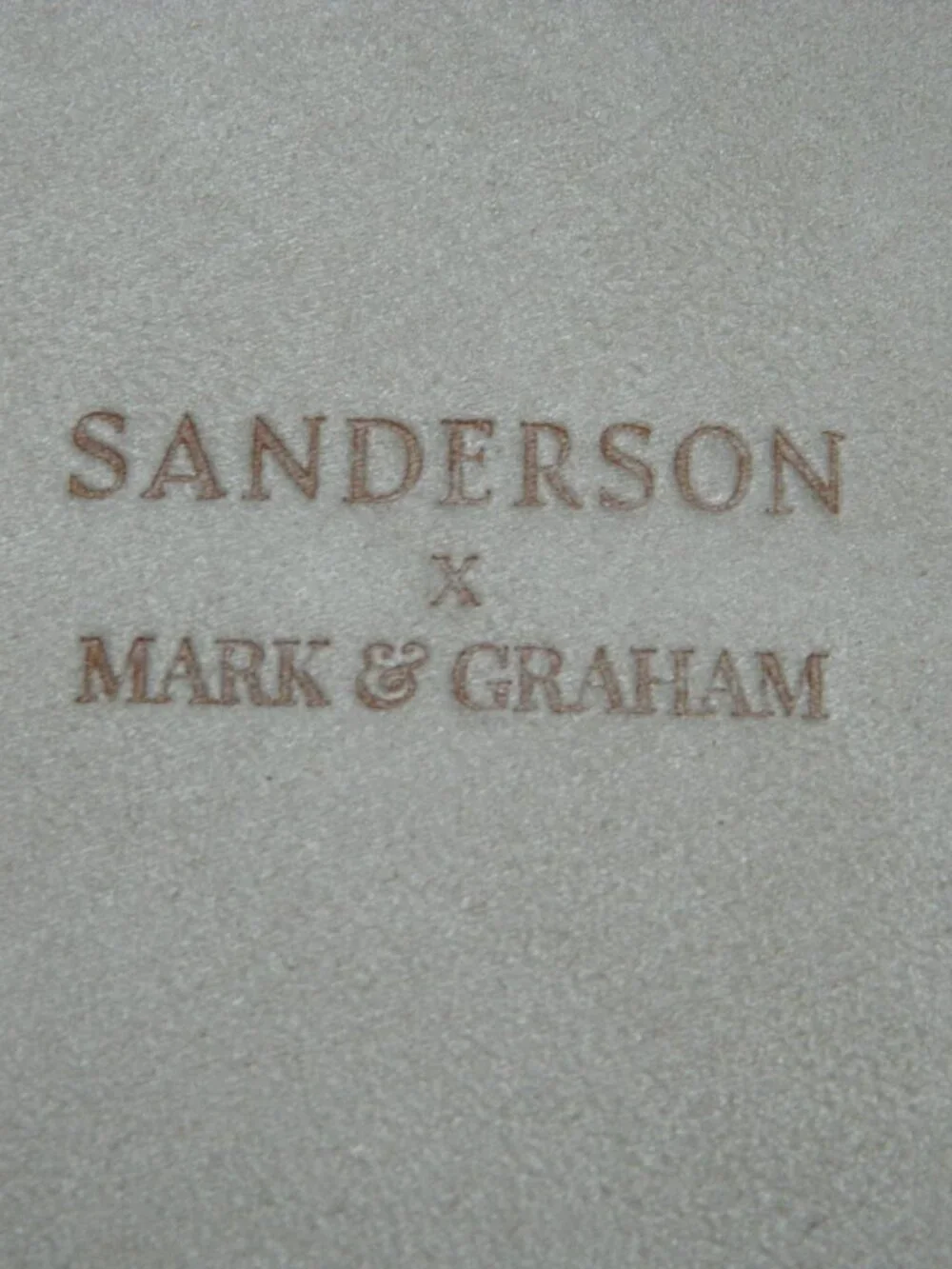 Mark & Graham X Sanderson Pink Rattan Scalloped Vanity Tray 8